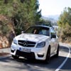 Drifting Mercedes-Benz Sliding