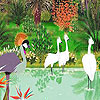 Fabulous birds in the river puzzle