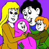 Family Coloring Book