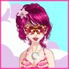 Fashion Swimsuit Diva: White Sandy Tropics