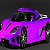 Fast purple car slide puzzle