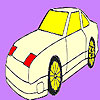 Fast star car coloring