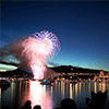 Fireworks Over the Lake Jigsaw Puzzle