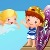 five star hotels children pool decoration