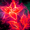 Flame rose puzzle