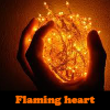 Flaming heart