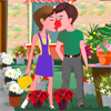 Flower Shop Kissing