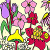 Fresh flowers coloring