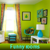 Funny rooms. Find objects