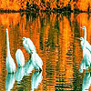 Geese on the lake puzzle