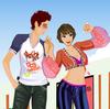 Girl And Boy Going Out