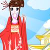 Girly in Japanese Yukata
