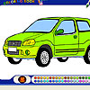 Hatchback Car Coloring