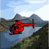 Helicopter flying simulator