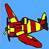 High flying aircraft coloring