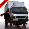 Horror truck zombie killer