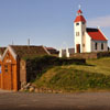 Jigsaw: Red And White Church