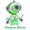 Junior diver  5 Differences