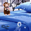 Kids Blue Bed Room Hidden Alphabets
