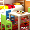 Kids Colorful Bedroom Hidden Alphabets