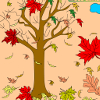 Kid's coloring: Autumn
