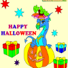 Kid's coloring: Happy Halloween 6