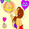 Kid's coloring: Happy Halloween 9