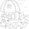 Kid's coloring: Little Home