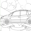 Kid's coloring: Toyota Corolla