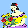 Lady carmen coloring