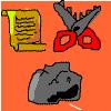 Lame drawn ro-sham-bo with cool song