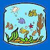 Lantern İn the fishes coloring