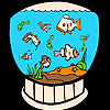 Lantern in the fishes coloring