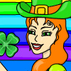 Leprechaun's Daughter Coloring