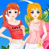 Little fairy girls