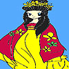 Little kimono coloring