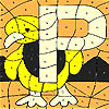 Lovely chick coloring