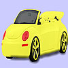 Mini cream car coloring