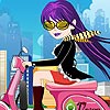 Motorcycle girl dressup