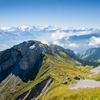 Mountain top view jigsaw