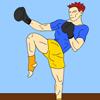 Muay Thai Coloring