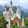 Neuschwanstein Castle Sliding Puzzle