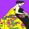 Nice bride coloring