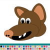 PaintBook - Wolf