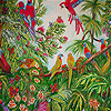 Parrots in the jungle slide puzzle