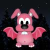 Pink bunny bats