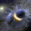 Planets collision