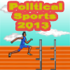 Political Sports: Obama Hurdle Runner