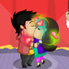 Pop Star Kissing
