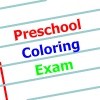 Preschool Coloring Exam